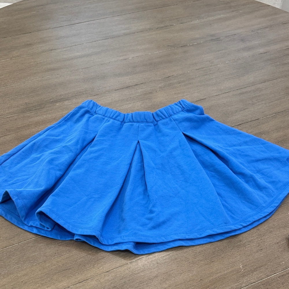 Monrow Vibrant Blue Skater Skirt